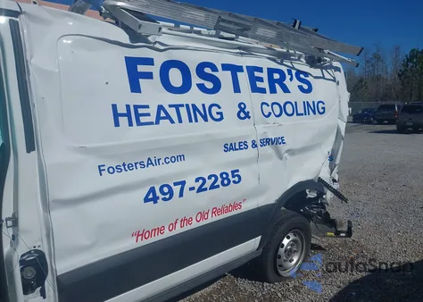 2023 Ford Transit-250 z USA, uszkodzony, nr VIN 1FTBR1Y86PKB78220